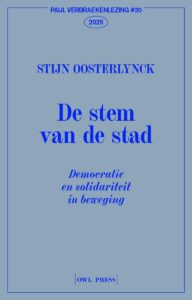 Omslag — Stem van de stad