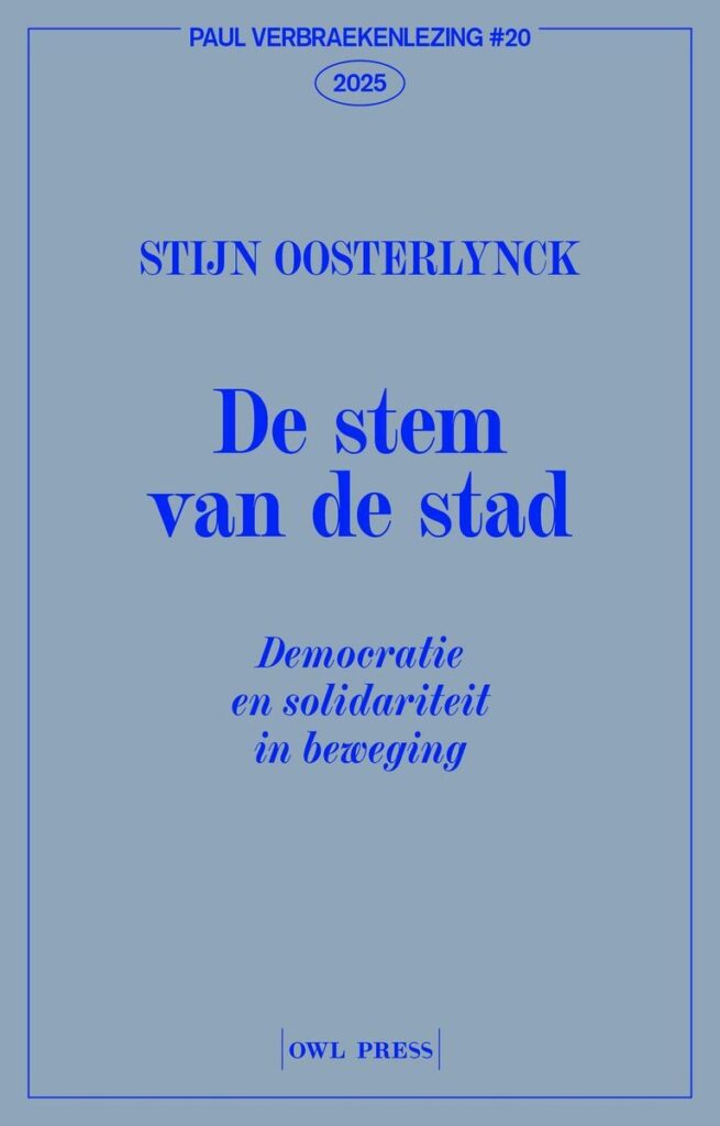 Omslag — Stem van de stad