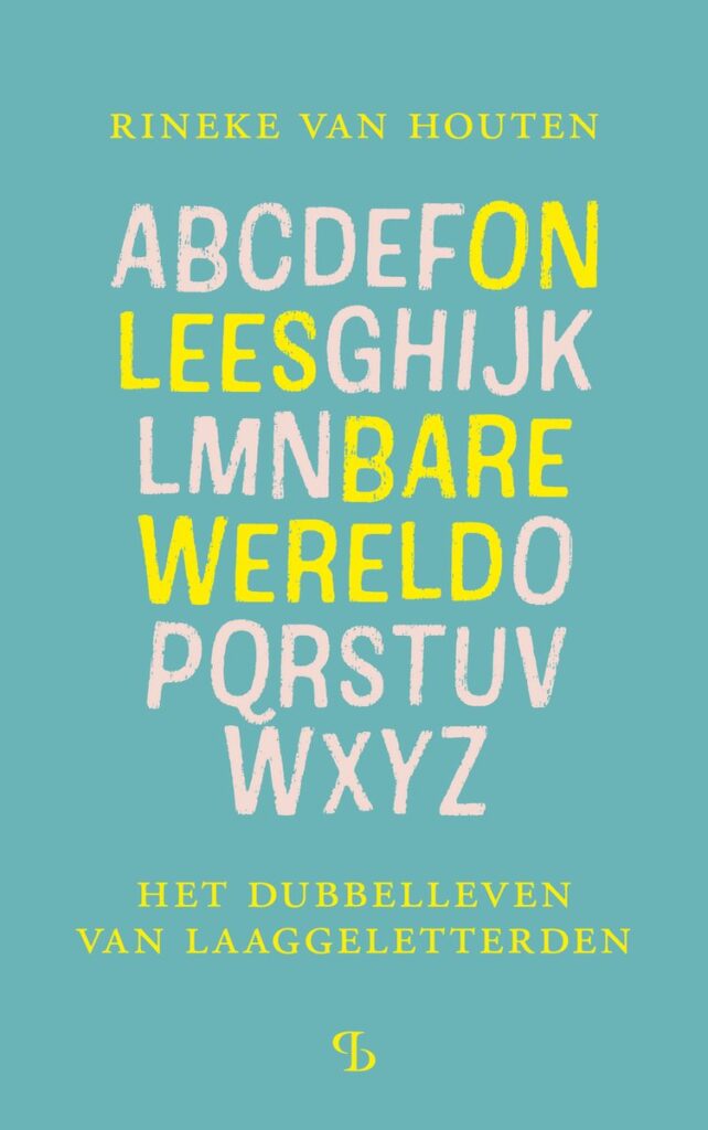 Omslag — Onleesbare wereld