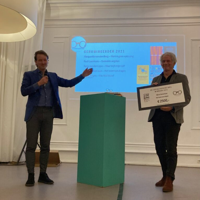 Foto van de uitreiking